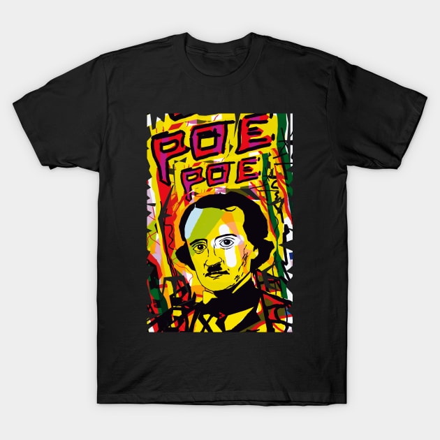 Edgar Allan Poe T-Shirt by Exile Kings 